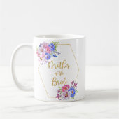 Floral Lijst Moeder van de Mok Bride Coffee (Links)