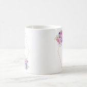 Floral Lijst Moeder van de Mok van de Groom Coffee (Center)