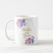 Floral Lijst Moeder van de Mok van de Groom Coffee (Links)