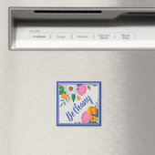  Floral Lijst op maat Magneet (Insitu (Vaatwasser))