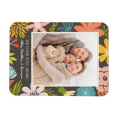 Floral Lijst Photo Magnet Magneet (Horizontaal)