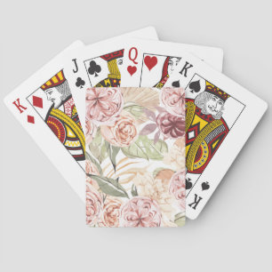 Floral Lijst Pokerkaarten