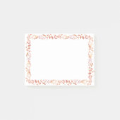 Floral Lijst Post-it® Notes (Voorkant)