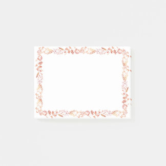 Floral Lijst Post-it® Notes