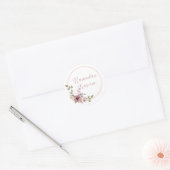 Floral Lijst Ramadan Kareem Ramadan Stickers (Envelop)