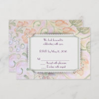 Floral Lijst RSVP