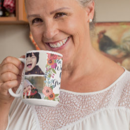 Floral Lijst - 's Werelds beste fotocollage voor o Koffiemok