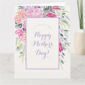 Floral Lijst Uitnodiging (Voorkant)