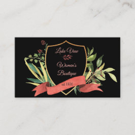 Floral Lijst Visitekaartje