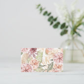 Floral Lijst Visitekaartje (Staand voorkant)