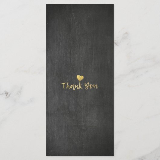 Floral Lijst Weddenschap Menu (Achterkant)