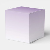 Floral Lila Flowers Wedding Bedankdoosjes (Achterkant)