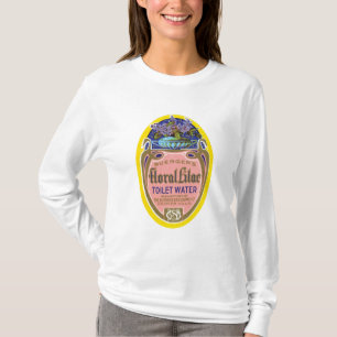 Floral Lila Toilet Water van Buerger T-shirt
