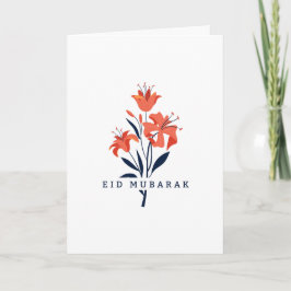 Floral Lily Eid | Birthday | Moederdag enz. Kaart