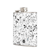 Floral Line Art Heupfles (Links)