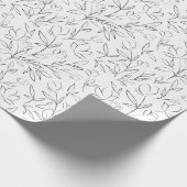 Floral Line art inpakpapier (Hoek)