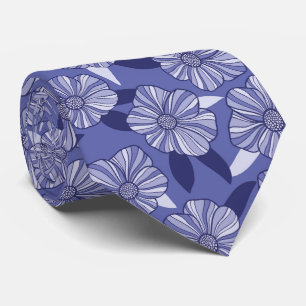 Floral Line Art Stropdas