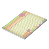 Floral Lined Notitieblok in Bright Spring Colors (Linkerzijde)