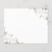 Floral Lines Time Capsule bruiloft Flyer