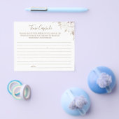 Floral Lines Time Capsule bruiloft Flyer