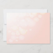 Floral Lingerie Bridal Shower Uitnodiging (Achterkant)