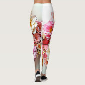 Floral Lips Artistry Leggings (Achterkant)