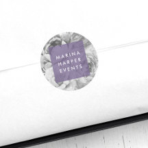  Floral Logo | Violet