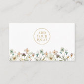 Floral Logo Visitekaartje (Voorkant)