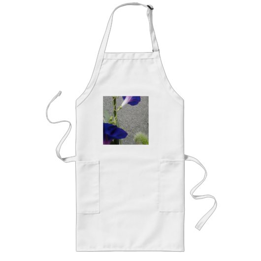 Floral Long Apron Lang Schort (Voorkant)