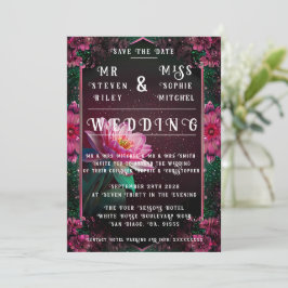 Floral Lotus Wedding Suite | Sterrennacht Romance Kaart
