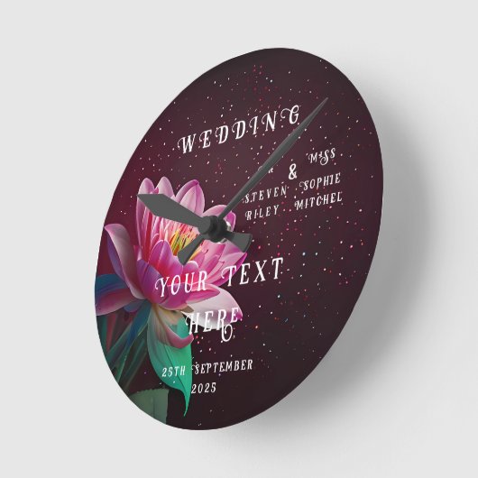 Floral Lotus Wedding Suite | Sterrennacht Romance Ronde Klok (Hoek)