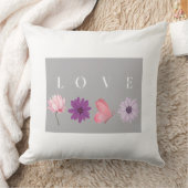 Floral LOVE Botanical Home Decor Gift Kussen (Deken)