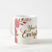 Floral Love Mok (Voorkant links)