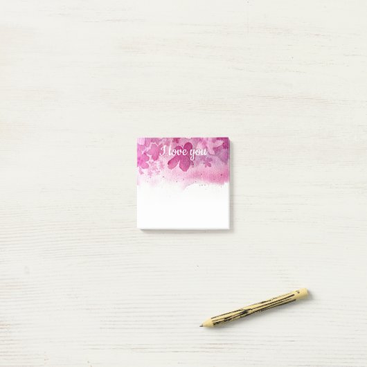 Floral Love Post-it Note (Hooponopono series #4) (Op bureau)
