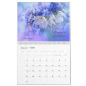 Floral Love Quotes 2023 Calendar Kalender (Jan 2027)
