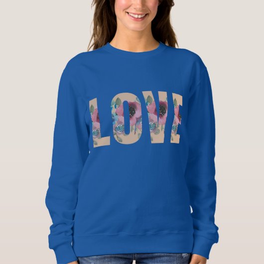 Floral Love Sweatshirt (Voorkant)