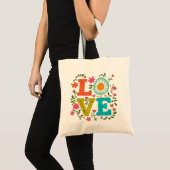 Floral Love Tote Bag (Voorkant (product))