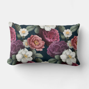 Floral Lumbar Pillow Kussen