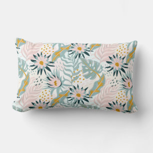 Floral Lumbar Pillow Kussen