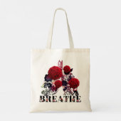 Floral Lungs Canvas tas (Achterkant)