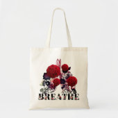 Floral Lungs Canvas tas (Voorkant)