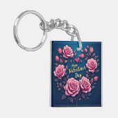 Floral Luxury Beautiful Love Popular Collection Sleutelhanger (Voorkant Links)