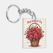 Floral Luxury Beautiful Love Trendy Collection Sleutelhanger (Voorkant Links)