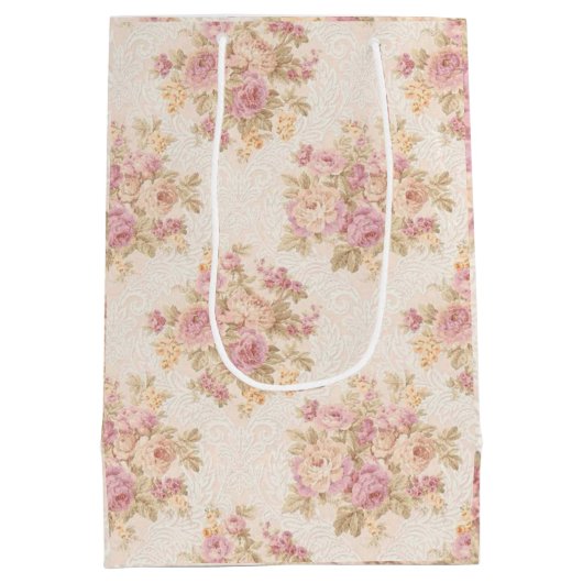 Floral Luxury Medium Cadeauzakje (Achterkant)