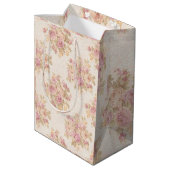 Floral Luxury Medium Cadeauzakje (Achterkant Gekanteld)