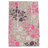 Floral Luxury Medium Cadeauzakje (Achterkant)