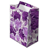 Floral Luxury Medium Cadeauzakje (Voorkant Gekanteld)