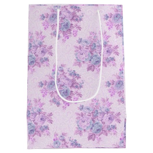 Floral Luxury Medium Cadeauzakje (Achterkant)