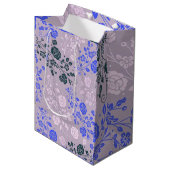 Floral Luxury Medium Cadeauzakje (Voorkant Gekanteld)