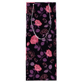 Floral Luxury Wijn Cadeautas (Achterkant)